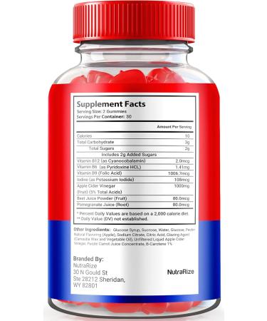 Buy 2 Pack Airy Keto Gummies - Apple Cider Vinegar 1000MG | Advanced Formula with B12 & B6 | Top-Rated Keto Vitamins for Weight Loss & Energy - Buy Online on GoSupps.com