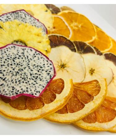 Dried Fruit Specialist Selection - Premium Dehydrated Cocktail Garnishes - 24 Servings (60g Approx) - Buy Online on GoSupps.com