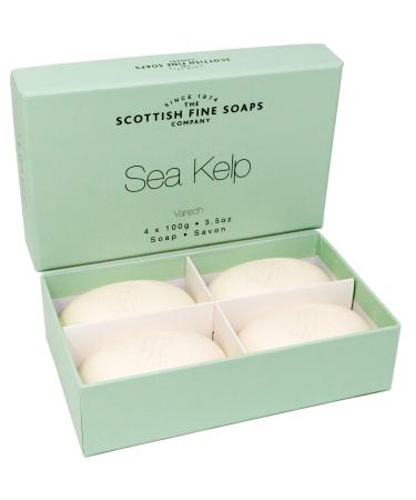 The Scottish Fine Soaps Sea Kelp Varech soap 4 x 100g
