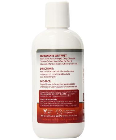 Eco-Me Auto Dish Rinse Aid 8 fl oz - Clear & Fragrance-Free - Buy Online on GoSupps.com