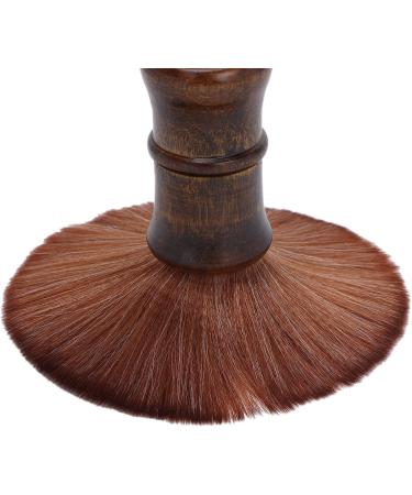 Neck Duster Brush Without Irritating the Skin Composite Wood Salon Neck Brush Larger Area and Save Your Time for Life for Home for Studio for Shop - Buy Online on GoSupps.com