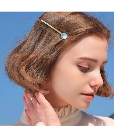 Shop Pandahall 50 Sets Hair Bobby Pins & Clips - 5 Colors DIY Glass Cabochons | International Shipping Available - Buy Online on GoSupps.com