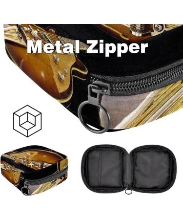 Stylish Women's Napkin Storage Bag | Portable Menstrual Cup & Bandages | Ideal for Music Lovers - Buy Online on GoSupps.com