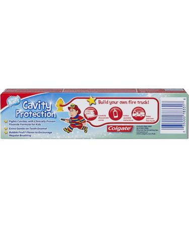 Colgate Kids Toothpaste - Cavity Protection Bubble Fruit Flavor 4.6 oz - Ideal for Children s Dental Care - Buy Online on GoSupps.com