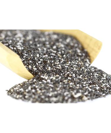 Organic Chia Seeds - Superfood Whole Grain Gluten-Free Perfect for Smoothies & Baking - 200g - Buy Online on GoSupps.com
