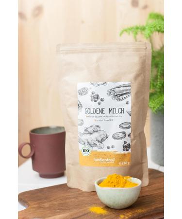 Golden Milk Powder Bio 500g | 100% Natural Turmeric Latte | Premium Ingredients No Added Sugar | Organic & Controlled Cultivation - Buy Online on GoSupps.com