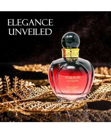Position Women Perfume Bold & Sophisticated Scent Eau De Parfum With Citrus Spice And Woody Notes Long Lasting Natural Spray Fragrance 3.4 Fl Oz Position Red 3.4 Fl Oz (Pack of 1) - Buy Online on GoSupps.com