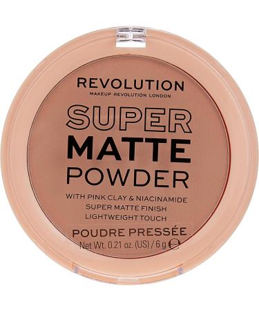  Makeup Revolution Makeup Revolution Super Matte Pressed Powder - Beige - 6g - Buy Online on GoSupps.com