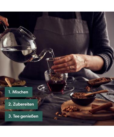 DIY Tea Blend Set Gift - 14 Organic Tea Varieties for Women | Create Your Own Unique Blends - Buy Online on GoSupps.com