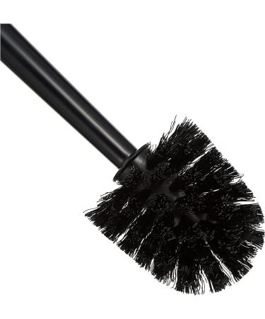 Ikea Black Toilet Brush - Durable Polypropylene 35.6 x 10.9 x 10.4 cm - International Shipping Available - Buy Online on GoSupps.com