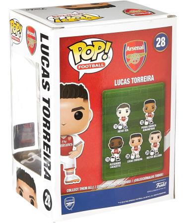 Buy Funko POP! Vinyl Football: Arsenal - Lucas Torreira | International Shipping Available - Buy Online on GoSupps.com