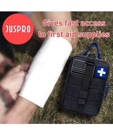 Buy Medical Tactical Bags | EMT First Aid IFAK Rip-Away Utility Pouch Red & Brown for Camping Hunting Hiking Home & Car Adventures - Buy Online on GoSupps.com
