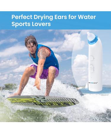 BOCOOLIFE Ear Dryer Ear Tips Soft Replacement Ear Tips Ear Dry Blower for Swimmers Ear Dryer 6pcs - 3 Color-Coded Soft Silicone Replacement Earpieces - Buy Online on GoSupps.com