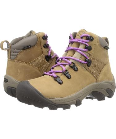 KEEN Women's Pyrenees Mid Waterproof Hiking Boots - Size 8, Safari/English Lavender - Buy Online on GoSupps.com