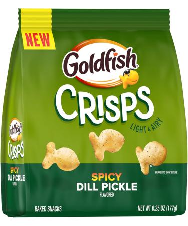 Goldfish Crisps Crackers aux frites cuites cuites au four aromatis es l'aneth pic sac de 177 2 g - Buy Online on GoSupps.com