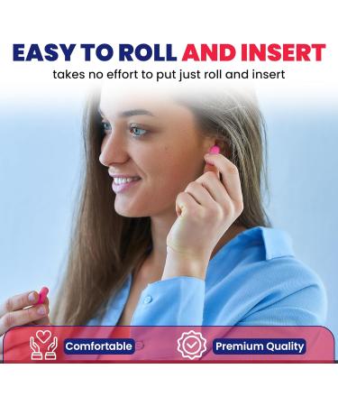 50 Pair Extra Small Foam Earplugs for Kids & Adults - Disposable Noise Cancelling Ear Plugs for Sleep & Hearing Protection - Buy Online on GoSupps.com