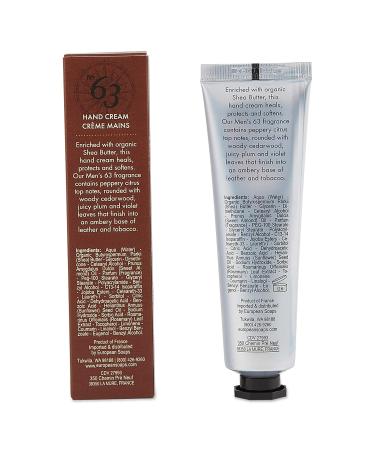 Pre de Provence No.63 Men's Collection Hand Cream - Moisturizing Hand Cream for Men - Buy Online on GoSupps.com