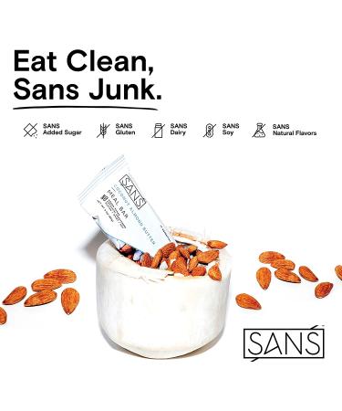 SANS Variety Meal Replacement Protein Bar | All-Natural, No Added Sugar | Dairy-Free, Soy-Free, Gluten-Free | 16 Vitamins & Minerals | (12 Pack) 3 oz Bars - Buy Online on GoSupps.com