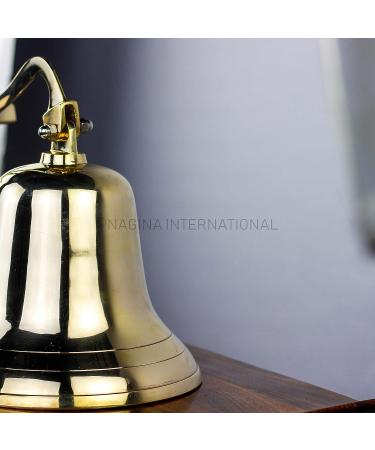 Brass Anchor Bell - Nautical Ship Boat | Shop Now for Authentic Maritime decor - Buy Online on GoSupps.com