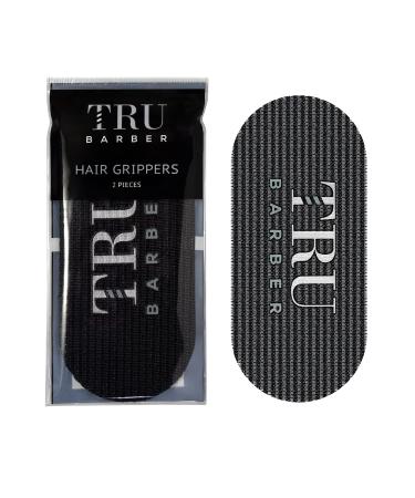 TRU BARBER Hair Grippers - Salon and Barber Clips for Styling, Cutting, and Coloring - Nonslip Hair Holder for Men and Women (Black/White) - Buy Online on GoSupps.com