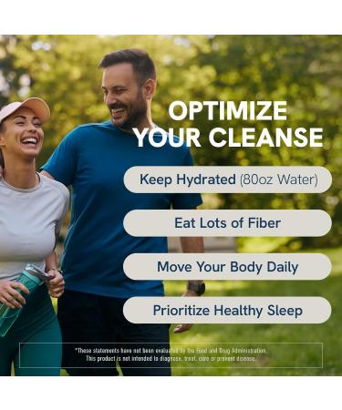 7 Day Colon Cleanse & Detox | Supports Bloating Relief & Occasional Constipation | Fast Acting 7 Day Detox Cleanse for Women and Men with Probiotics for Gut Health & Regularity | Gluten-Free | 30Ct. - Buy Online on GoSupps.com