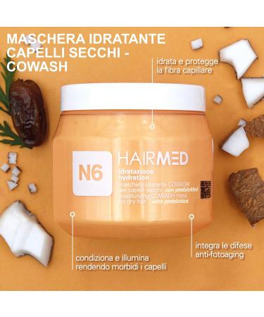 HAIRMED N6 Nourishing Mask for Colored Hair Hair Mask for Dry and Damaged Hair 250 ml - Buy Online on GoSupps.com