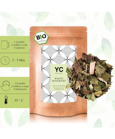 Yc Yang Chai Bio White Tea 200g - Organic Pai Mu Weisser Tea - Premium White Leaves - International Shipping - Buy Online on GoSupps.com