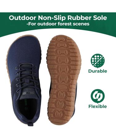 SAGUARO Unisex Barefoot Shoes Wish - Forest Wide Toe Zero-Drop Sole Size 36-48 Blue 43 EU | Best International Shipping - Buy Online on GoSupps.com