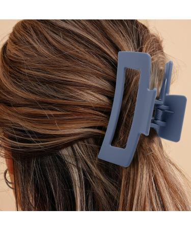 10 Pack Morandi Hair Claw Clips for Women - Large & Small Rectangle Matte Hair Claws - Stylish Hair Styling Accessories for Thick/Thin Hair - Buy Online on GoSupps.com
