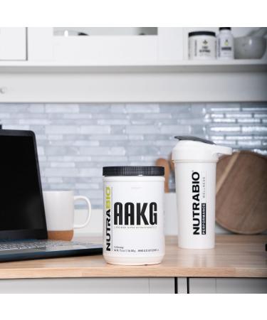 NutraBio Arginine AKG Workout Supplement Powder 500g Helps Support Lean Mass Gains Boost Nitric Oxide and Enhance Muscle Growth - Buy Online on GoSupps.com