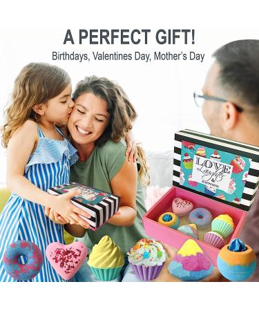 6 Aromatherapy Bath Bombs for Kids, Women, and Teenage Girls - Natural Ingredients for Skin Moisturizing Bubble Bath - Perfect for Birthdays, Graduation, and Teacher Gifts - Buy Online on GoSupps.com