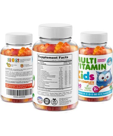 Dr. Moritz Kids Multivitamin & Vitamin D Gummies | For Kids & Adults - Buy Online on GoSupps.com