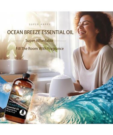 Ocean Breeze Essential Oil 8 Fl Oz and Frankincense Essential Oil 4 Fl Oz for Diffuser Humidifier Yoga Cleaning DIY Candle Soap Making Perfume Gift for Essential Oils - Buy Online on GoSupps.com