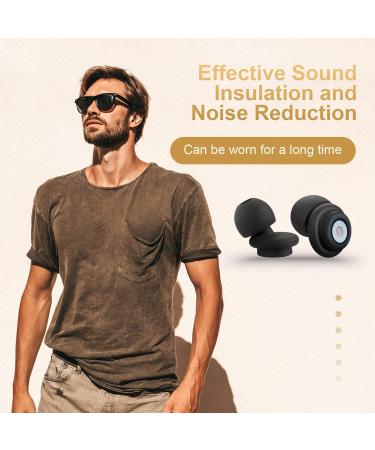 Super Soft Reusable Silicone Ear Plugs for Sleeping - Noise Cancelling Hearing Protection with Case - Ideal for Sleep, Snoring, Travel, Concerts, Construction - Flexible and Comfortable - Buy Online on GoSupps.com