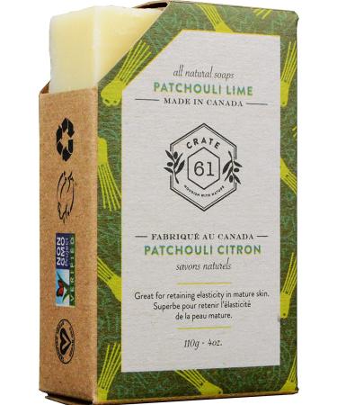 Crate 61 Vegan Citrus Soap Pack - 6 Handmade Bars with Essential Oils (4oz) for Men & Women - Buy Online on GoSupps.com