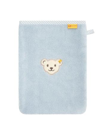 Steiff Unisex Kids Mini Basic Washcloth One Size CELESTIAL BLUE
