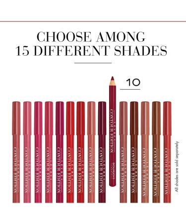 Bourjois Levres Contour Edition Lip Liner in Bordeaux Line 1.14g - Pack of 1 - Buy Online on GoSupps.com