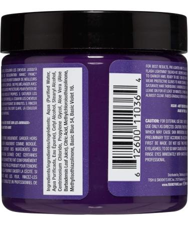 Manic Panic Electric Amethyst Purple Semi Permanent Hair Dye - 118ml | Vegan & Cruelty-Free - Buy Online on GoSupps.com