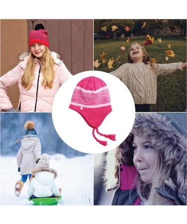 C9 Champion Girls' Pink Peruvian Hat with Ear Flaps and Fleece Lining - Buy Online on GoSupps.com