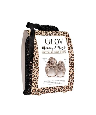 Quick-Dry Microfiber Hair Turban Towel Set - Absorbent Bow & Button Design for Moms & Daughters - Buy Online on GoSupps.com