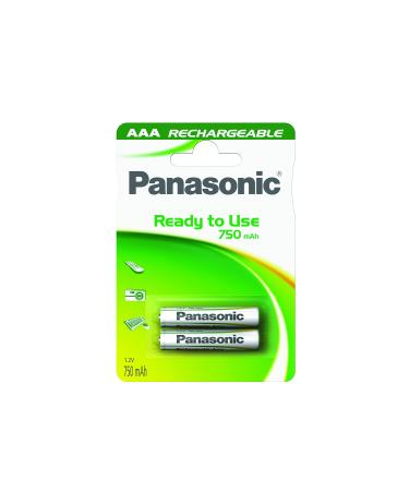 Panasonic R2U P03 750 mAh AAA Micro Evolta Rechargeable Battery