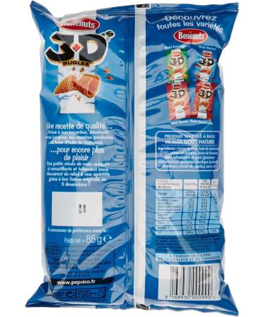 Lay's 3D's Bugles Natural Flavor 85g - Buy Online on GoSupps.com