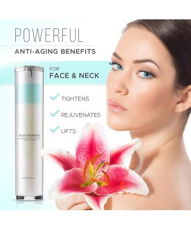 REJUVENATE Multi-Peptide Growth Factor Serum | Collagen Stimulating | Hydrating Stem Cell Serum | Anti-Aging Face Treatment - Buy Online on GoSupps.com