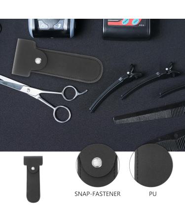 Minkissy Razor Leather Sheath Case | PU Leather Protection for Straight Razors - Hairdresser Safety Etui - Buy Online on GoSupps.com