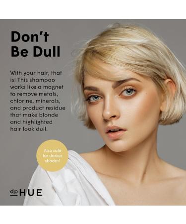 dpHUE Gentle Brightening Shampoo 8.5 oz - Color Safe Vegan & Cruelty Free Hair Care - Boosts Brightness & Shine with Fresh Floral Scent - International Shipping Available - Buy Online on GoSupps.com