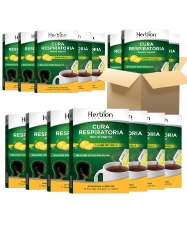 Herbion Pakistan LTD Herbion Naturals Herb Granules with natural lemon scent 10 bags 24 pieces 10 bags each