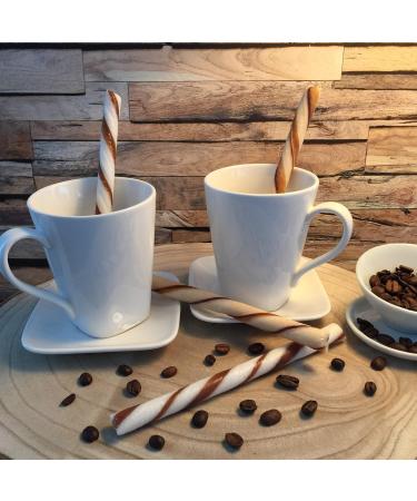 Wendy's Candies - Foodie Flavour Caramel Coffee Stirrer - hot Chocolate stirrers - Edible Candy Stick - Boiled Sweets Like Candy Canes Sweets - Tea Stirring Sticks - Rock Sugar Candy Melts - Ref SCA - Buy Online on GoSupps.com