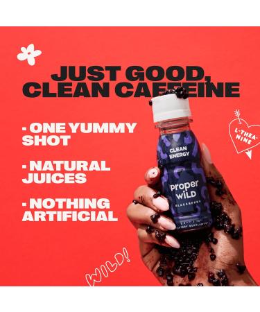 Proper Wild Vegan Energy Shots with L-Theanine and Organic Caffeine Clean Plant Based Energy Drink Gluten Free GMO Free Dairy Free Stevia Free Soy Free Originals Variety 2.5 Fl Oz 6 Pack Originals Variety 2.5 Fl  - Buy Online on GoSupps.com