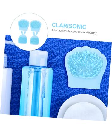 minkissy 16 Pcs Rabbit Ears Facial Brush Face Cleansing Brush Portable Facial Face Lotion for Women Face Wash Brush Silicone Facial Cleaner Face for Women Body Miss Cute Rabbit Silica Gel Light Bluex4pcs 7.5x7.5cmx4pcs - Buy Online on GoSupps.com