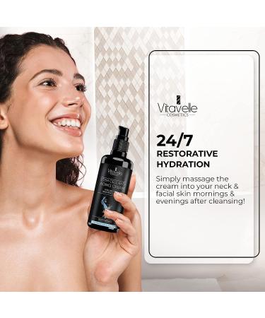 VITAVELLE Stem Cell Beauty Face Cream with Hyaluronic Acid and Shea Butter - Wrinkle Cream for Smooth, Hydrated Skin - Buy Online on GoSupps.com